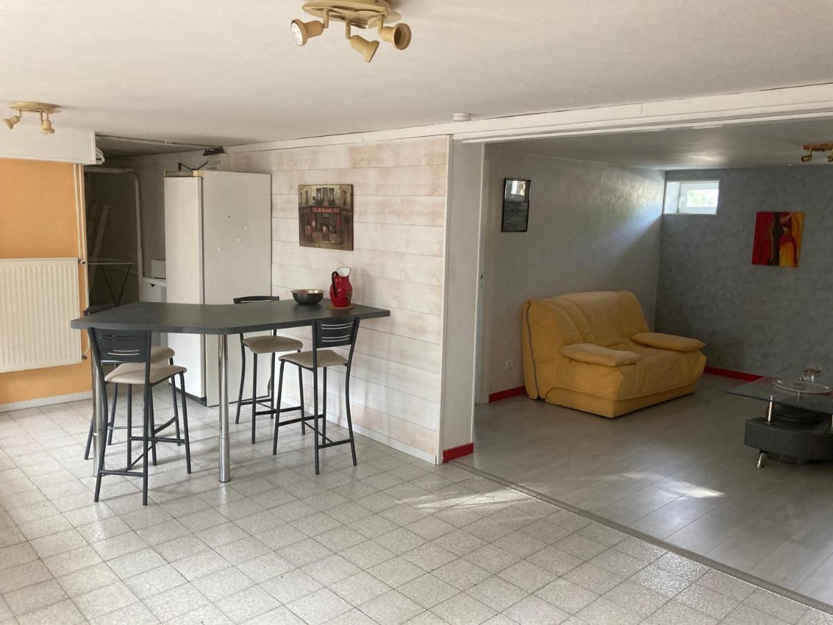Appartement En Rez-De-Chaussee De Maison Montanay エクステリア 写真